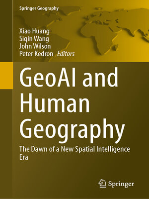 cover image of GeoAI and Human Geography